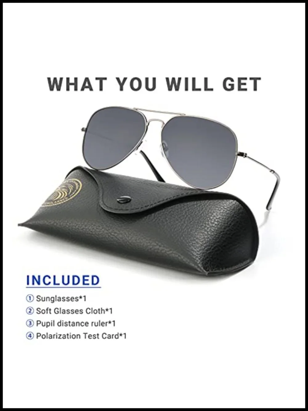 Retro Driving Sunglasses UV400 Protection Polycarbonate Lens Metal Frame
